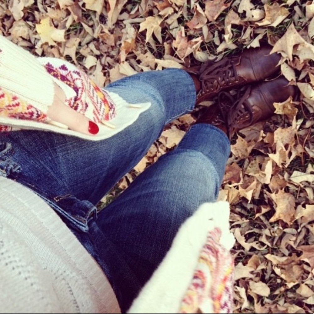 Candie’s Faux Leather Combat Boots - Brown